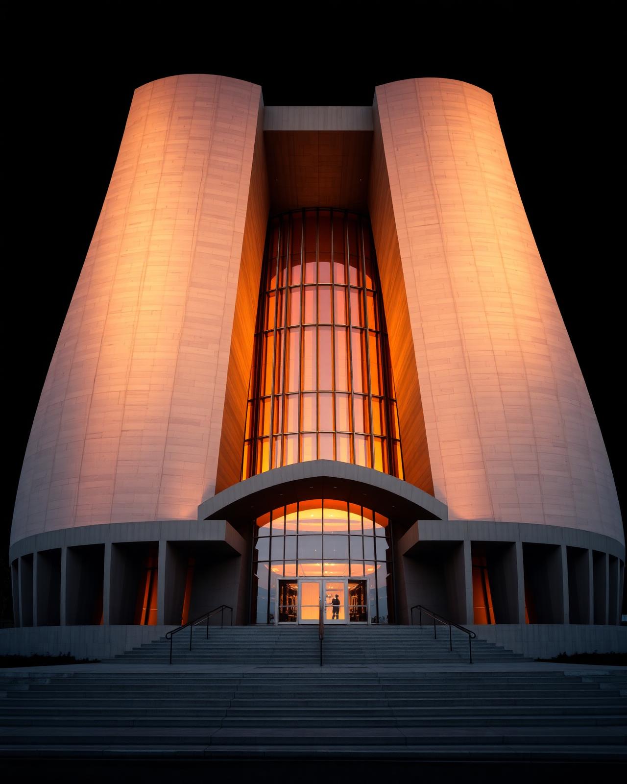 Contemporary civic building